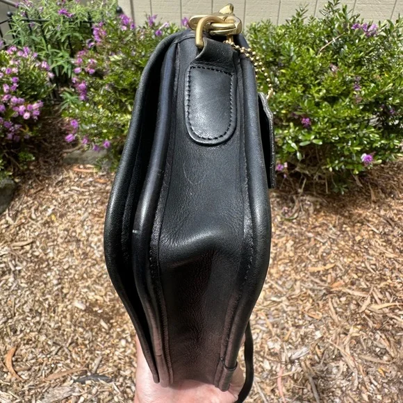 Coach Vintage Pocket Purse Bag 9755 black - Picture 4 of 12